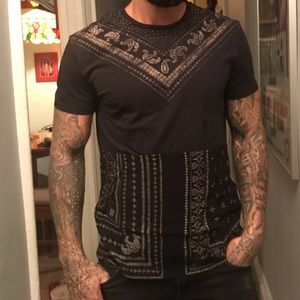 Bandana style ALLSAINTS t-shirt